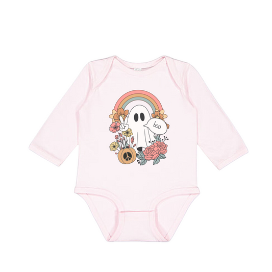 Infant Groovy Ghost Onesie