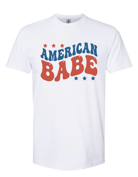 Women's Wavy American Babe Tee