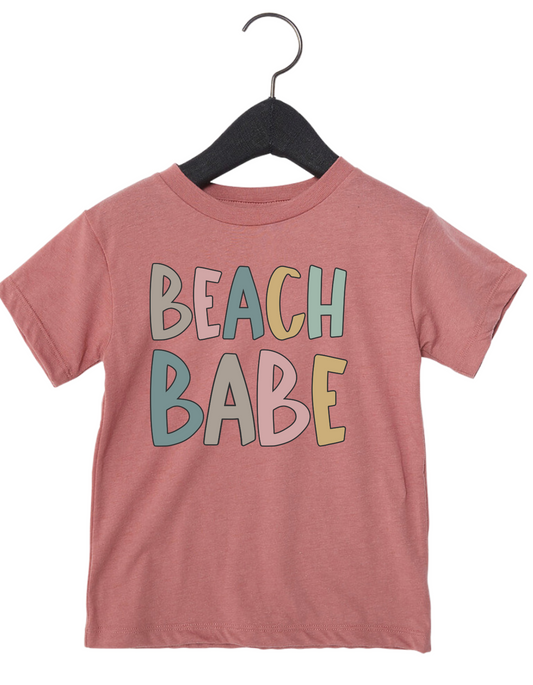 Toddler Beach Babe Tee