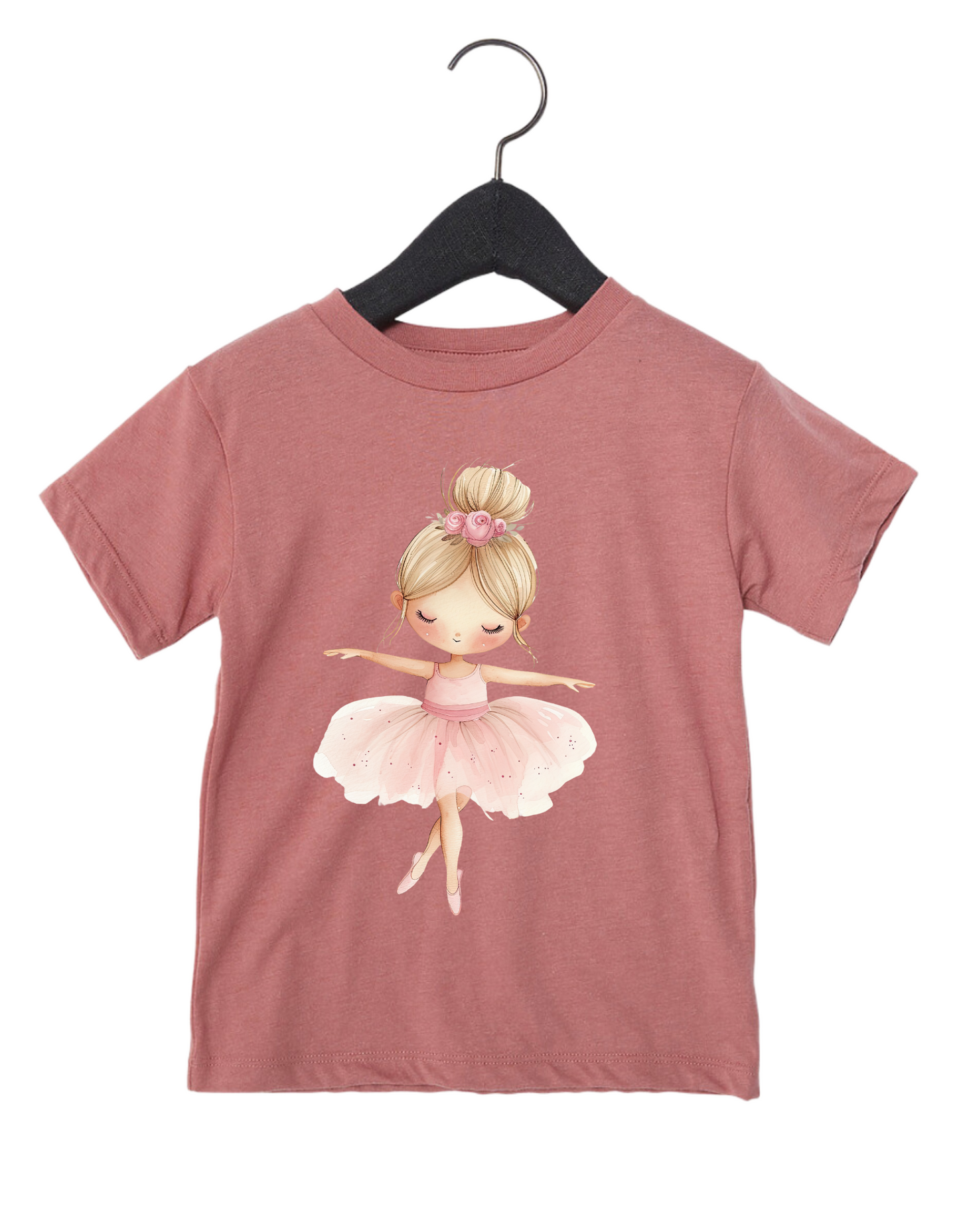 Toddler Blonde Ballerina Tee