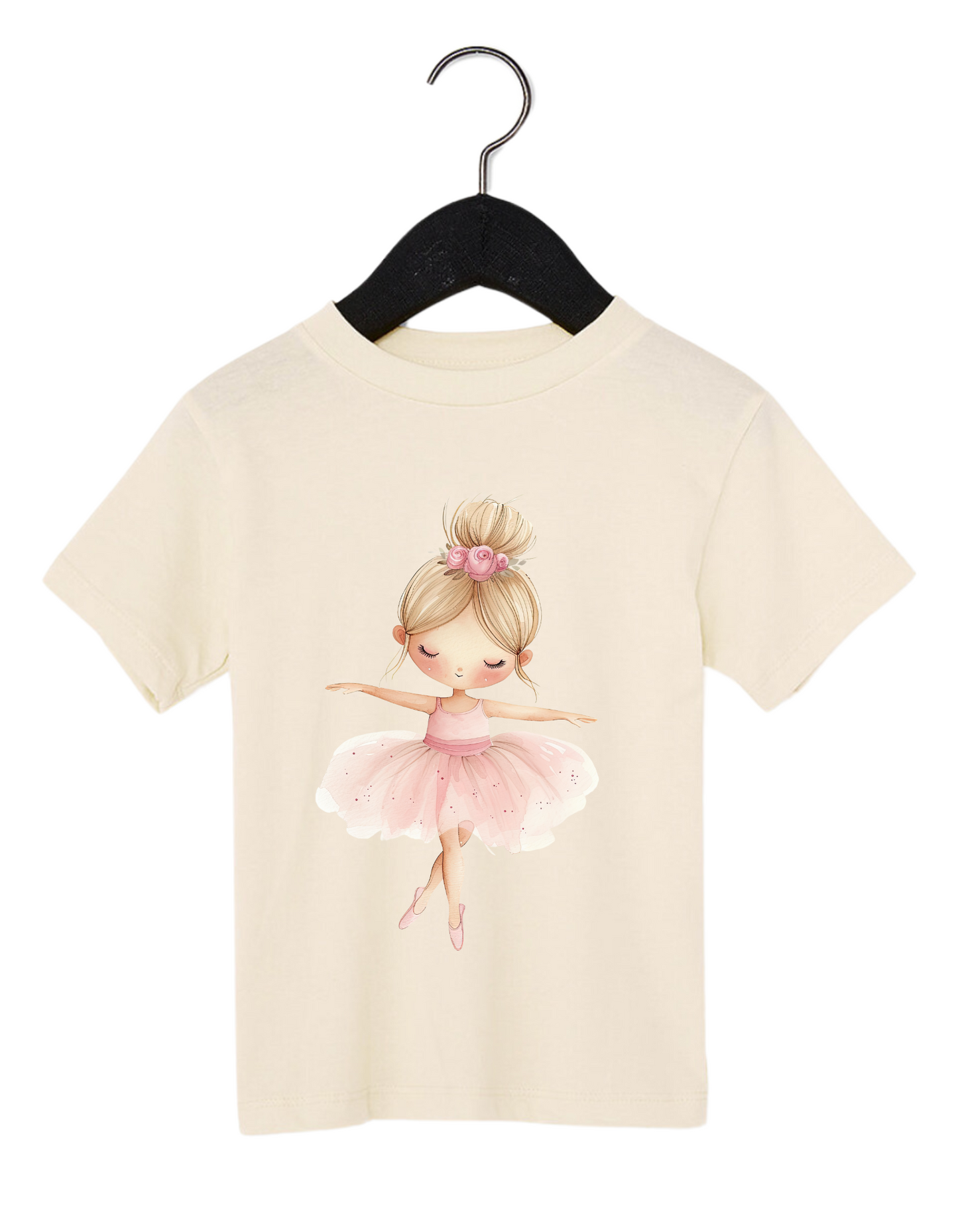 Toddler Blonde Ballerina Tee