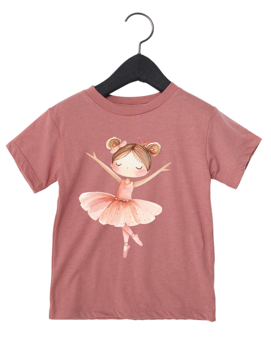 Toddler Dancing Ballerina Tee