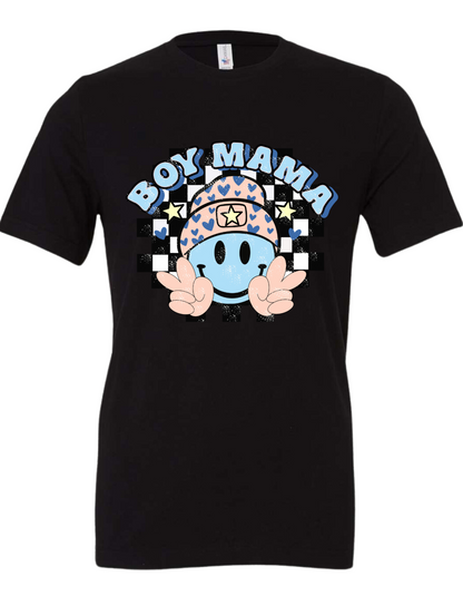 Women's Boy Mama Smile Tee