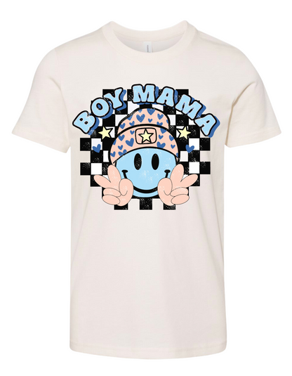 Women's Boy Mama Smile Tee