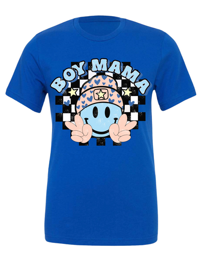 Women's Boy Mama Smile Tee