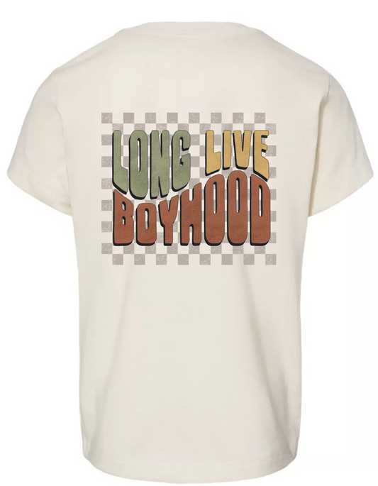 Toddler Long Live Boyhood Tee