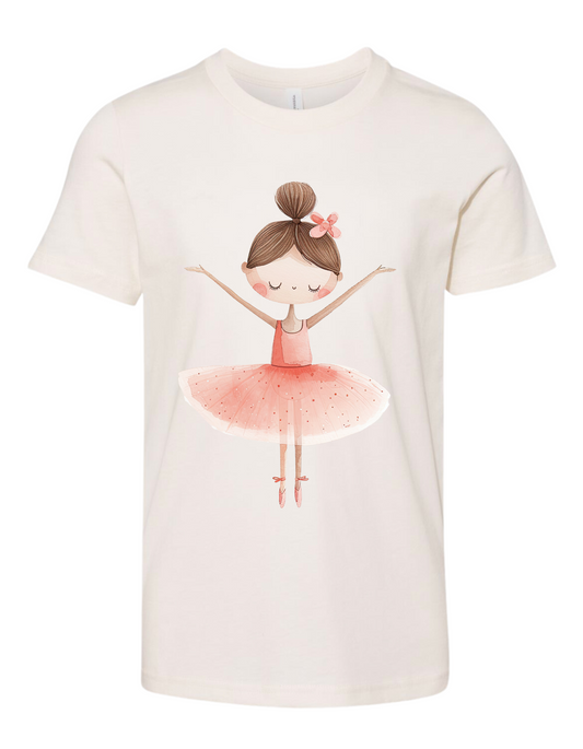 Youth Brunette Ballerina Tee