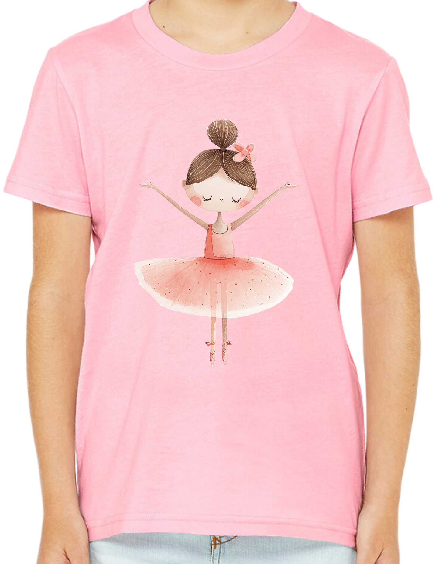 Youth Brunette Ballerina Tee