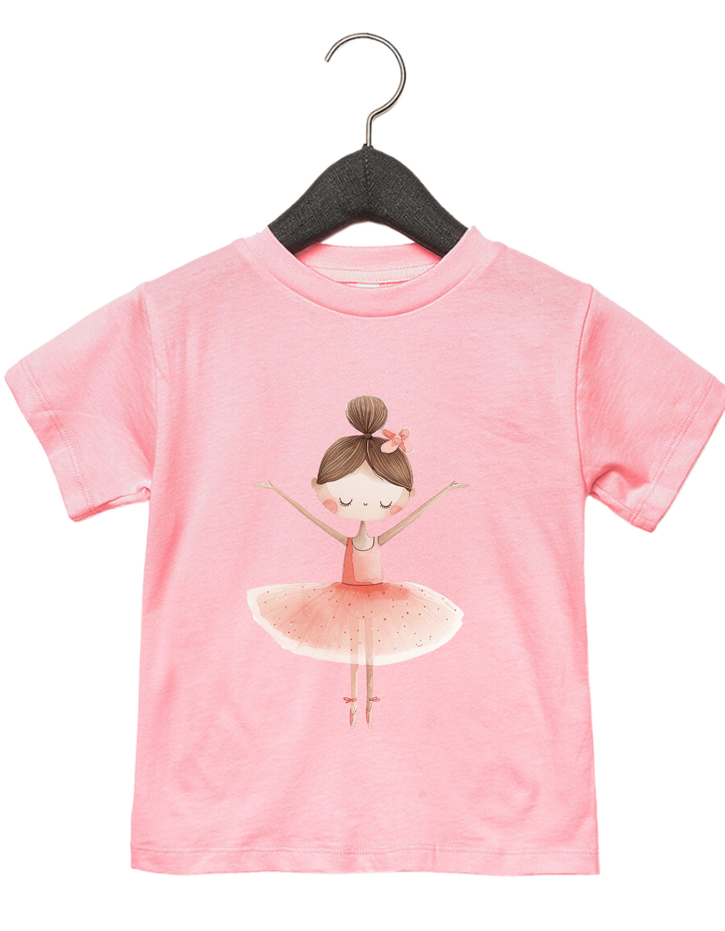 Toddler Brunette Ballerina Tee