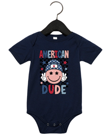 Infant American Dude Onesie