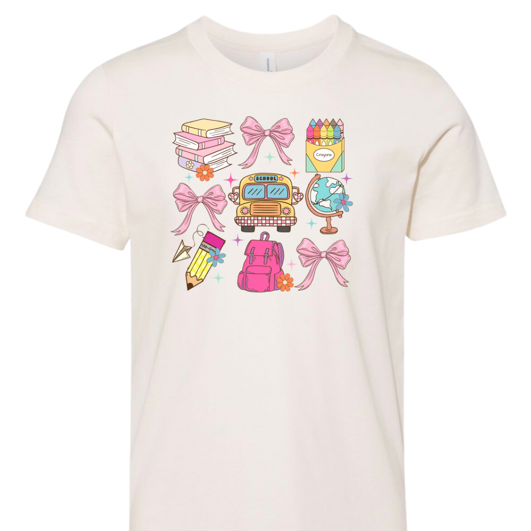 Women's Buses and Bows Tee