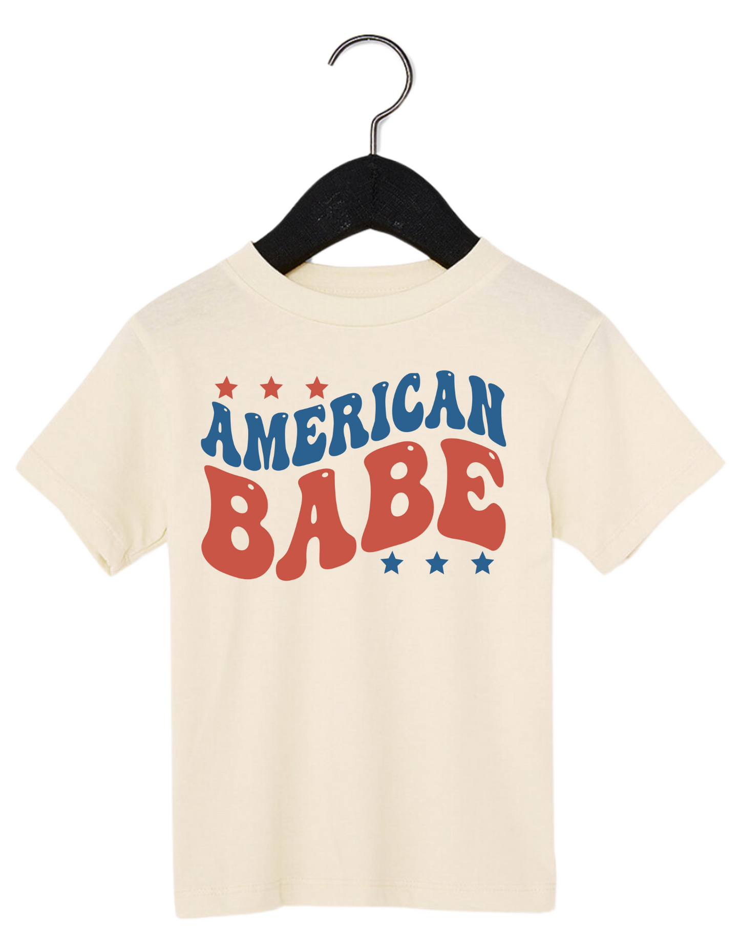 Toddler Wavy American Babe Tee