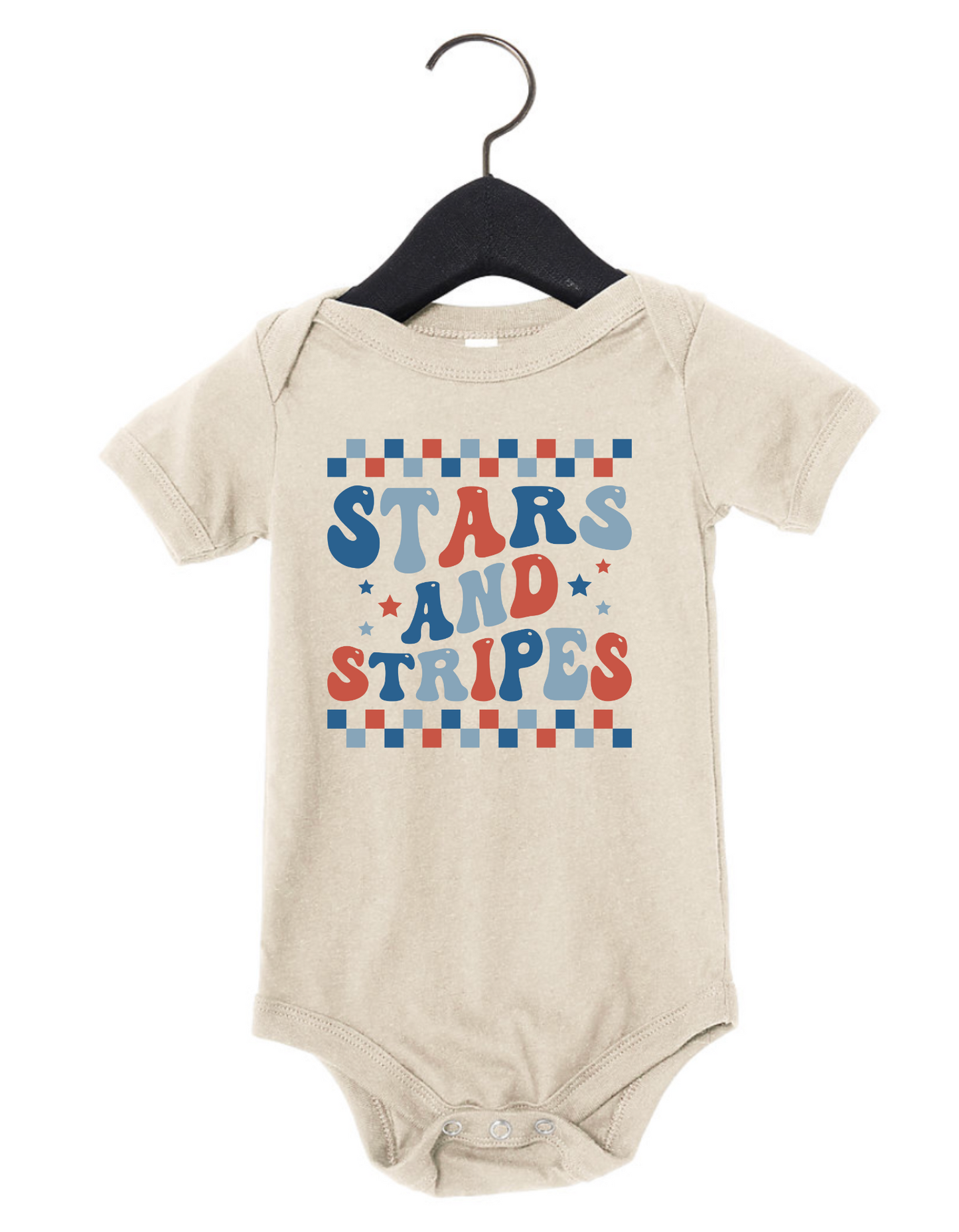 Infant Stars and Stripes Onesie