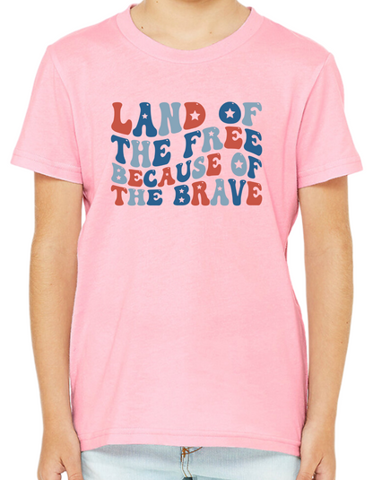 Youth Land of the Free Tee