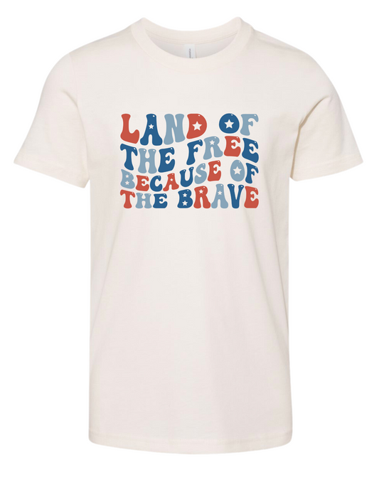 Youth Land of the Free Tee