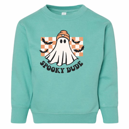 Toddler Spooky Dude Crewneck