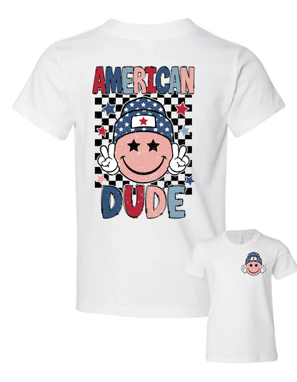 Youth American Dude with Pocket Tee