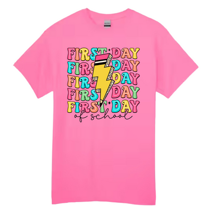 Youth First Day of School Tee