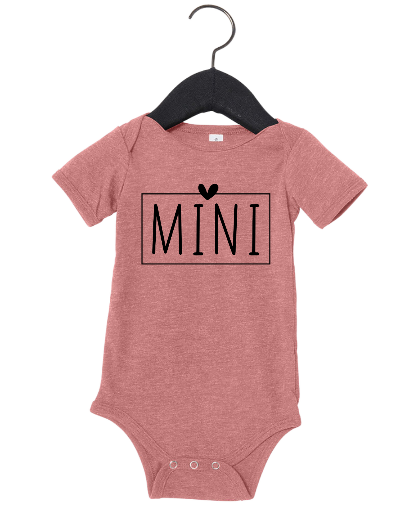 Heart Mini Onesie or Tee