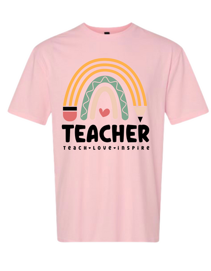 Women's Teach Love Inspire Tee