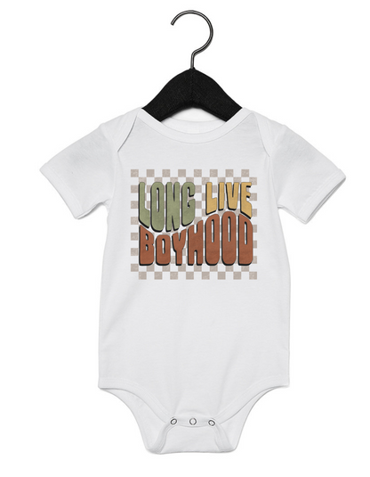 Infant Long Live Boyhood Onesie