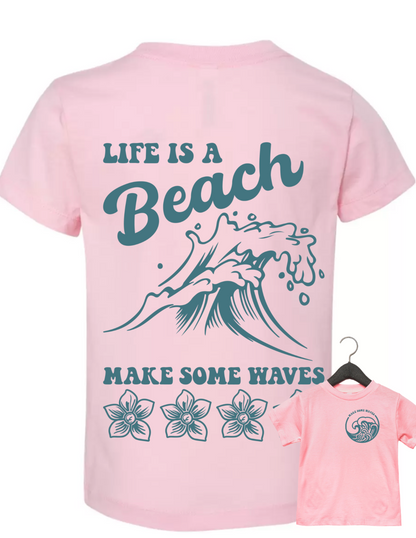 Toddler Make Waves Tee