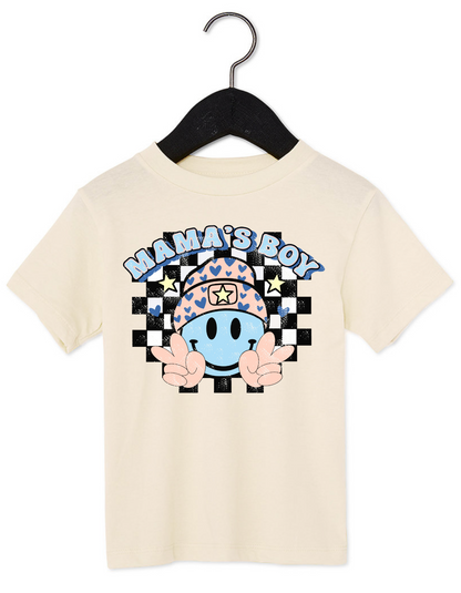 Mamas Boy Smile Onesie or Tee