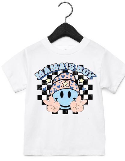 Mamas Boy Smile Onesie or Tee