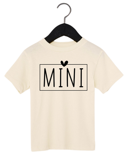 Heart Mini Onesie or Tee