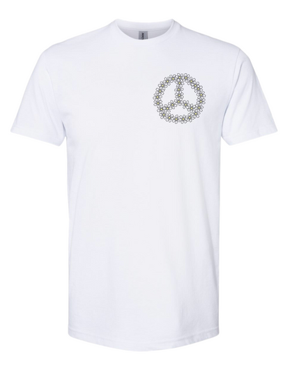 Women's Daisy Peace Sign Pocket Tee