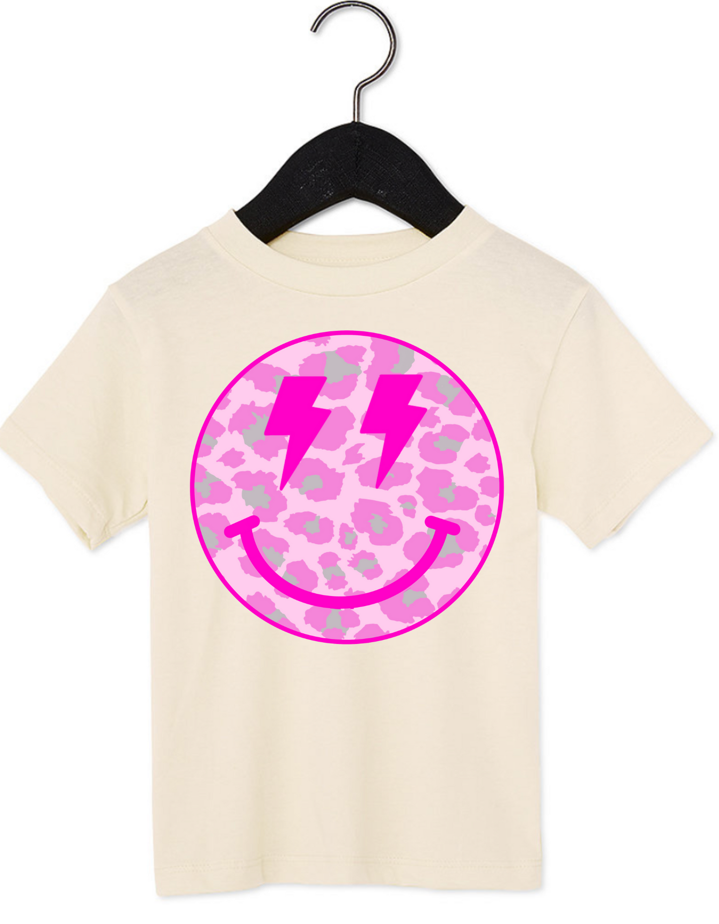 Toddler Pink Smiley Tee