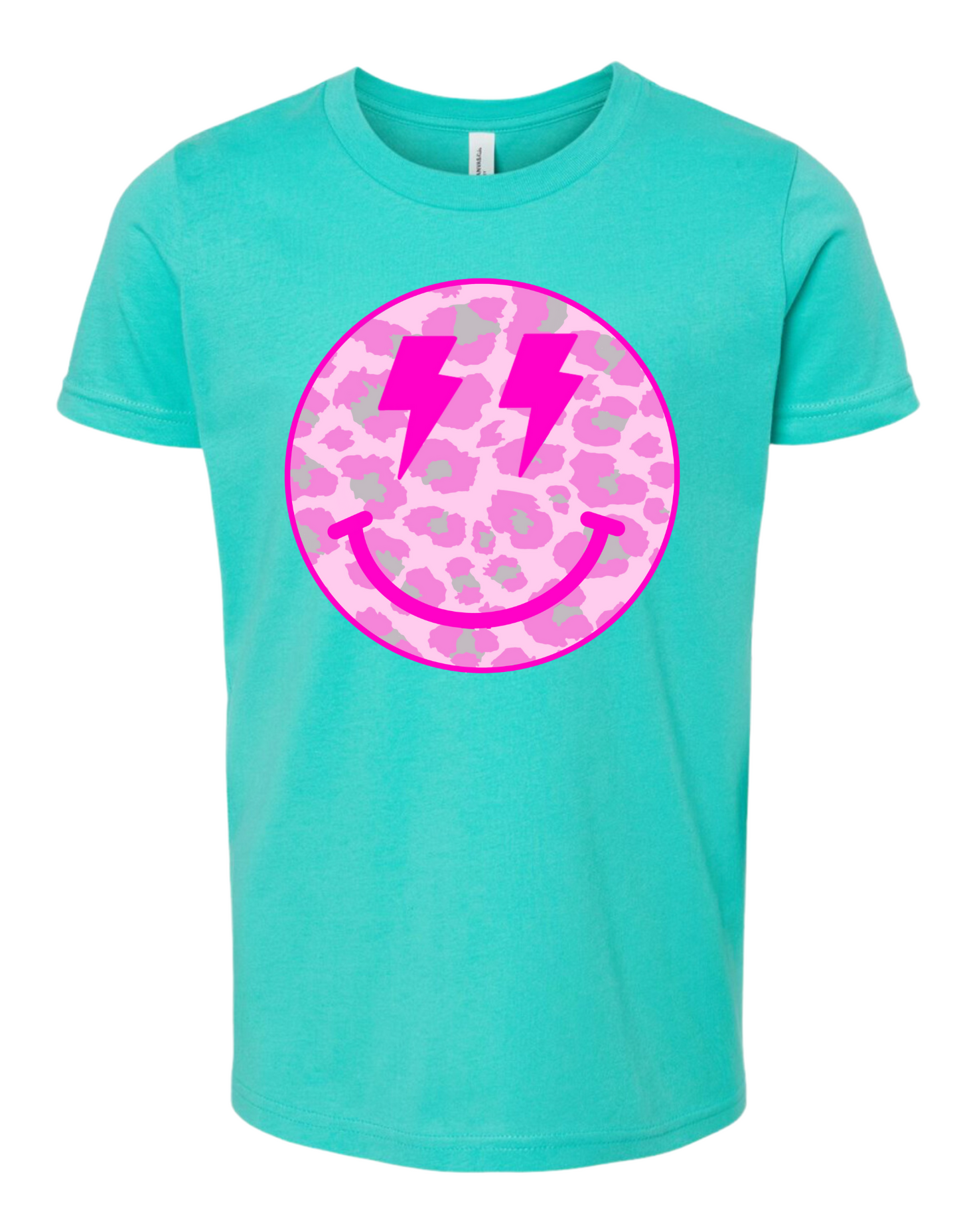 Youth Pink Smiley Tee