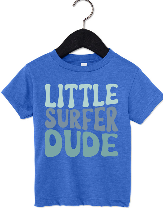 Toddler Little Surfer Dude Tee