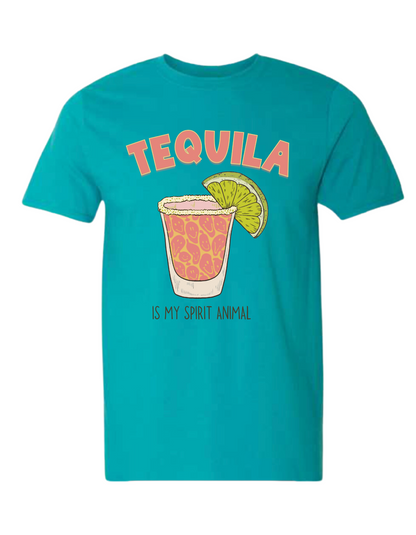 Women's Tequila Is My Spirit Animal Tee