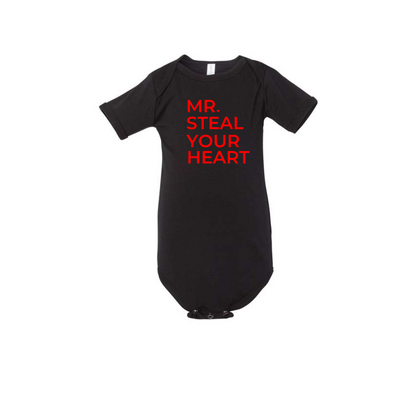 Infant Mr. Steal Your Heart Onesie