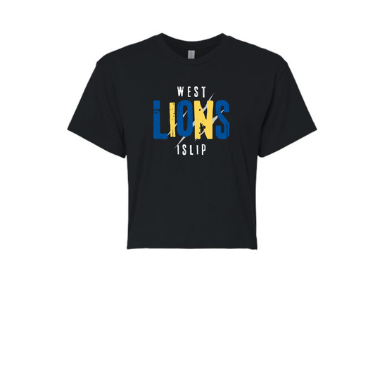 Women's Lions Cropped Tee