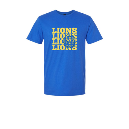 Adult Unisex Transparent Lions Tee