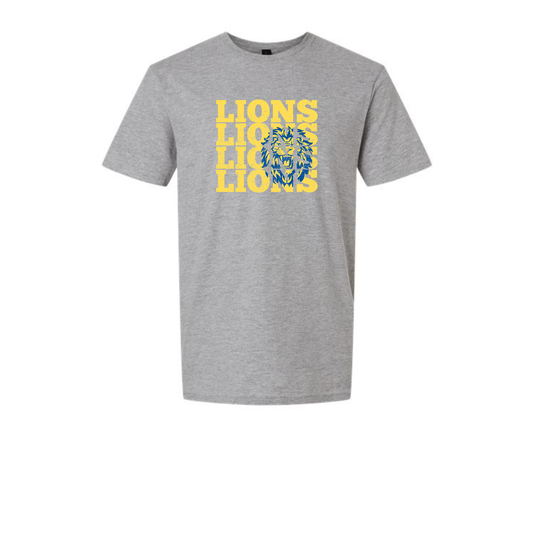 Adult Unisex Transparent Lions Tee
