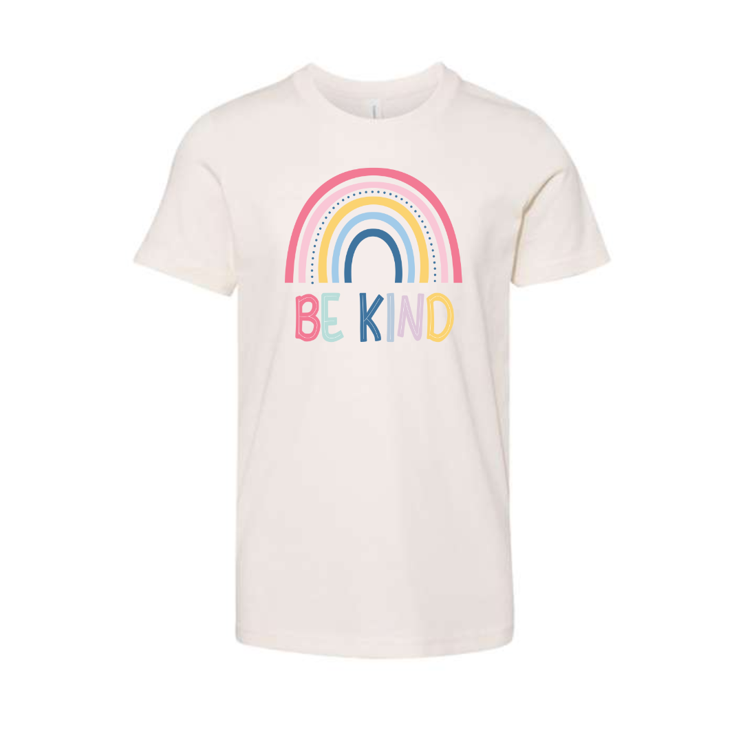 Toddler Be Kind Rainbow Tee