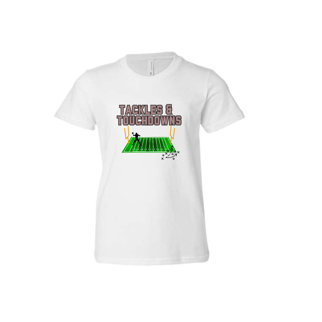 Toddler Tackles and Touchdowns Tee