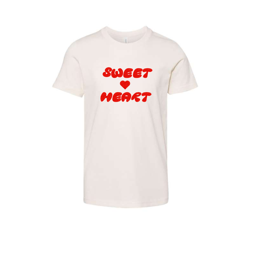 Toddler Red Sweet Heart Tee