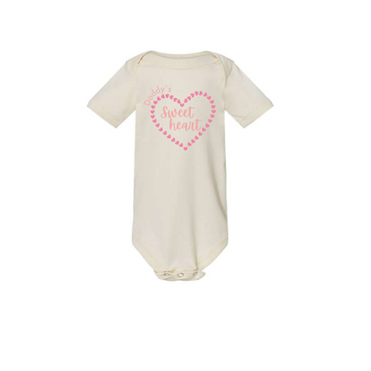 Infant Daddy's Sweet Heart Onesie