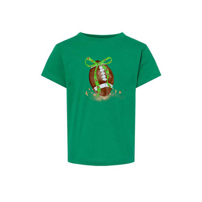 Toddler Football and Bow Tee
