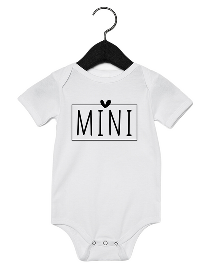 Heart Mini Onesie or Tee