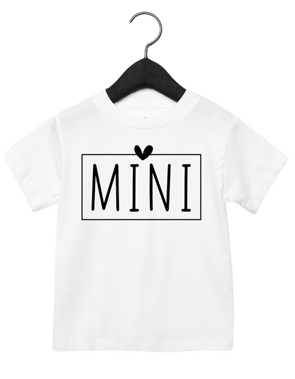 Heart Mini Onesie or Tee