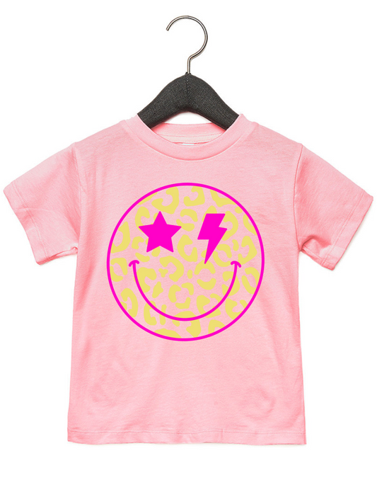 Toddler Yellow Smiley Tee